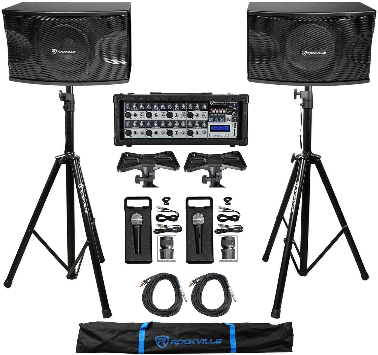 Rockville KPS80 Bundle: (2) 8