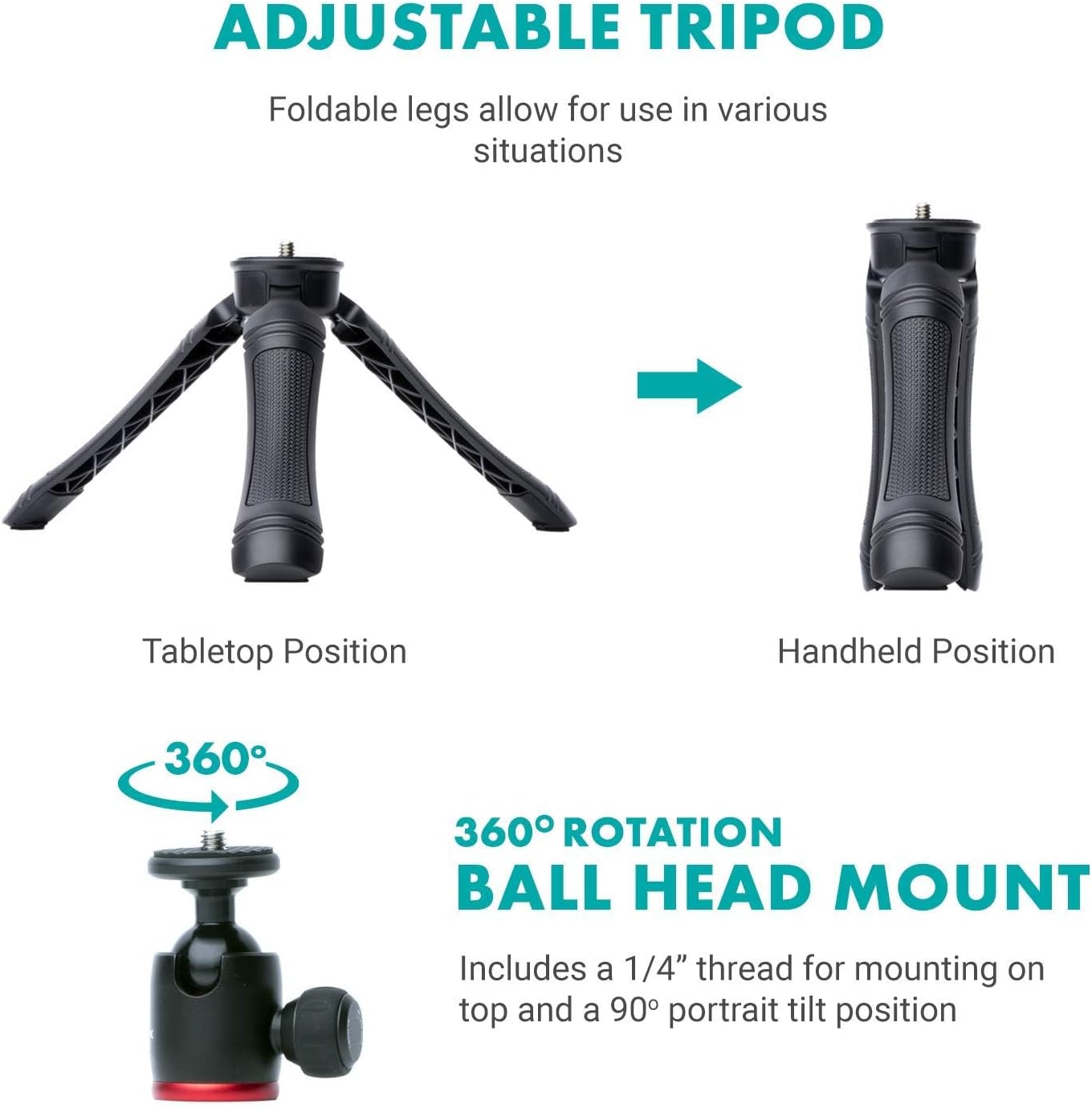 Movo iVlogger Vlogging Kit for iPhone - Lightning Compatible YouTube Starter Kit for Content Creators - Accessories: Phone Tripod, Phone Mount, LED Light and Shotgun Microphone