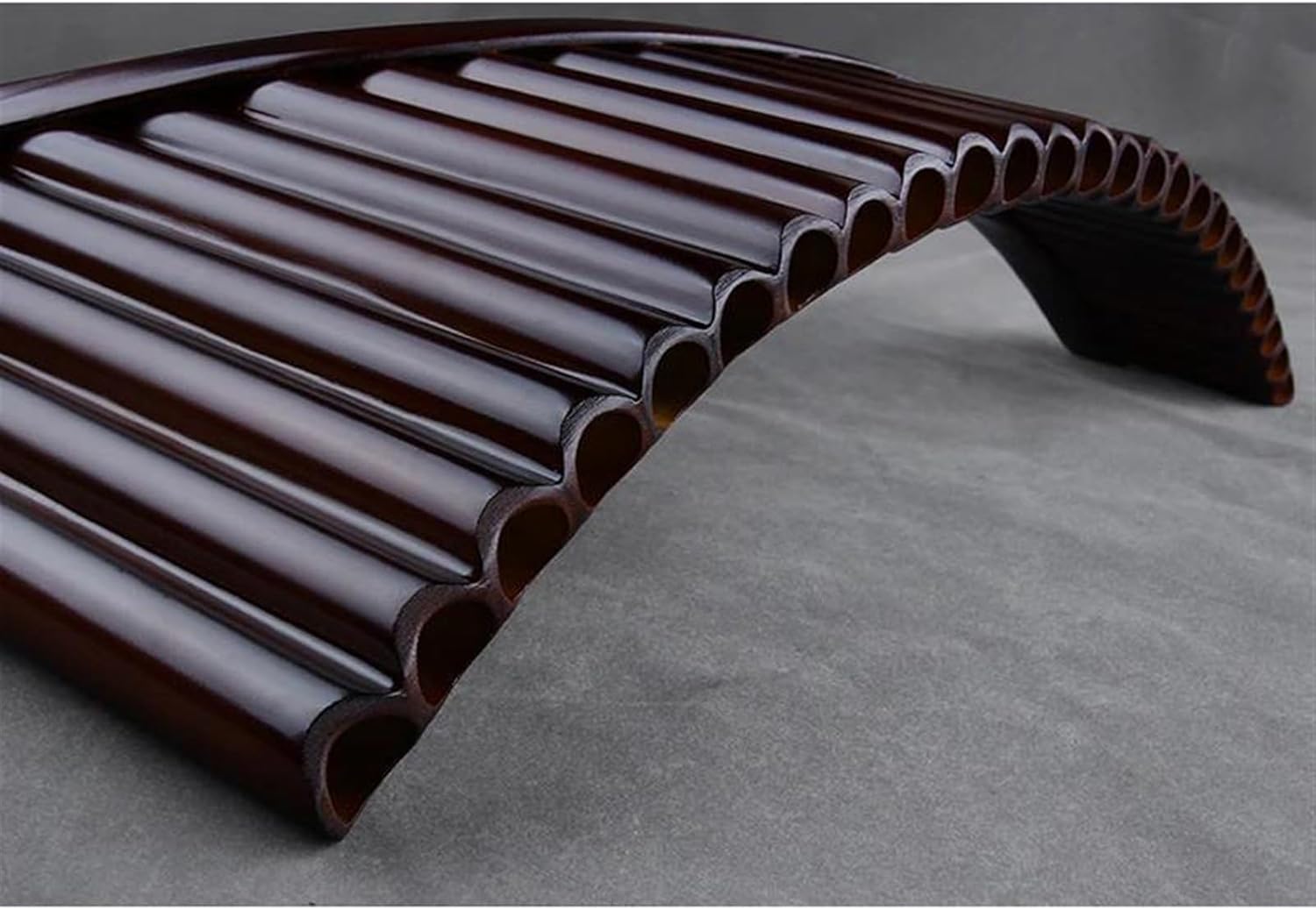 pan flute for beginners 25 Pipes Pan Flute G Key Pan Pipes Woodwind Instrument Chinese Traditional Musical Instrument Pan Flute (Color : Right)