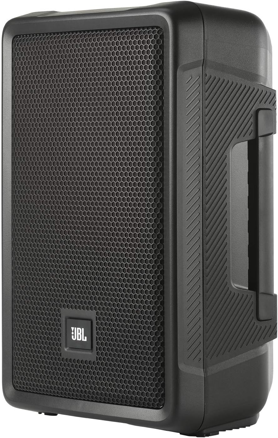 JBL Professional IRX108BT Powered PA Speaker, Portable Loudspeaker with Bluetooth, 8 Inch Woofer, 1300 Watt, Mobile DJ, Musicians, Small Venues, Ceremonies and Sports Events, Black