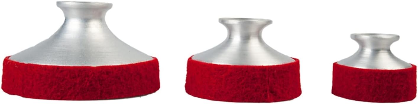 Saxophone Parts 3PCS Lightweight Aluminum Alloy Sax Mute Saxophone Sound Dampener Silencer