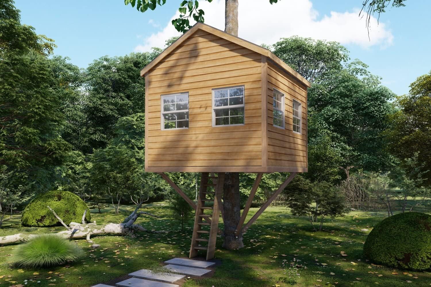 12' Square Kit - Mounting Hardware - Steel, Aluminum - Wall Mount, Corner Mount - Bracket Kit