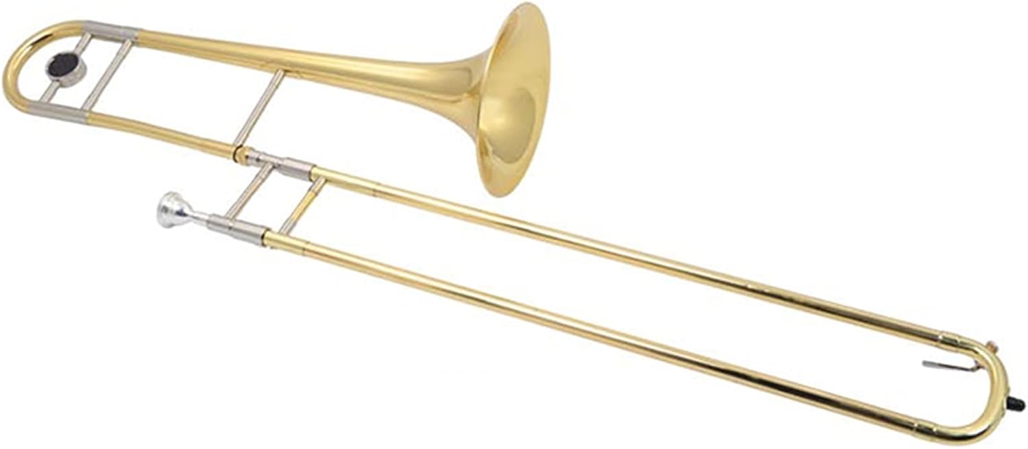 Student Trombone Music High-Grade Gold Lacquer Bb Trombone Trombone Kit