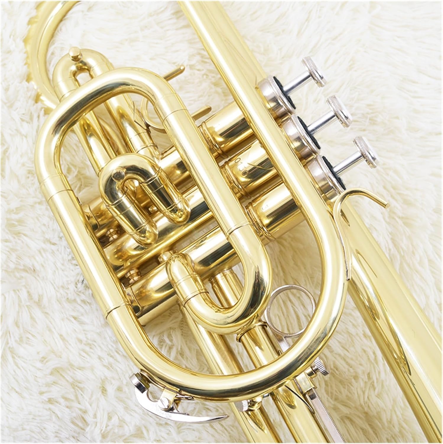 Trumpet cornet musical instrument professional brass B flat
