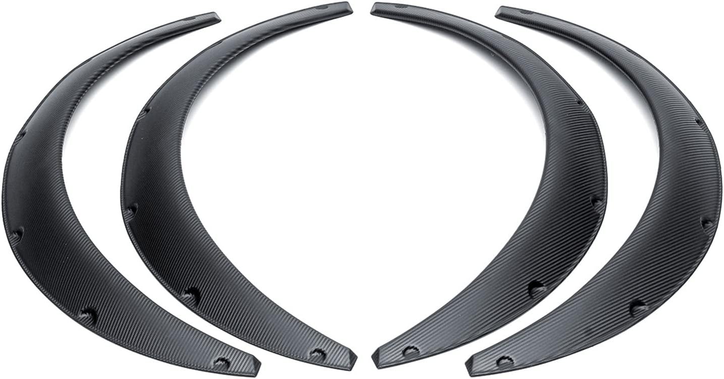 4Pcs Universal Flexible Car Body FOR Fender Flares Extension Wide Wheel Arches Car Mudguards For SUVs Car 88cm/34.65