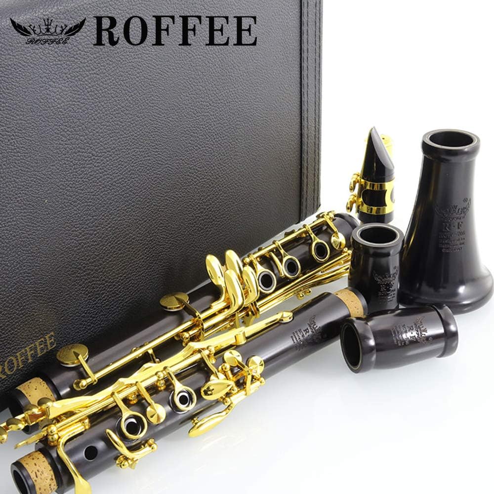 706 professional performance level ebony wood gold plated A tone clarinet