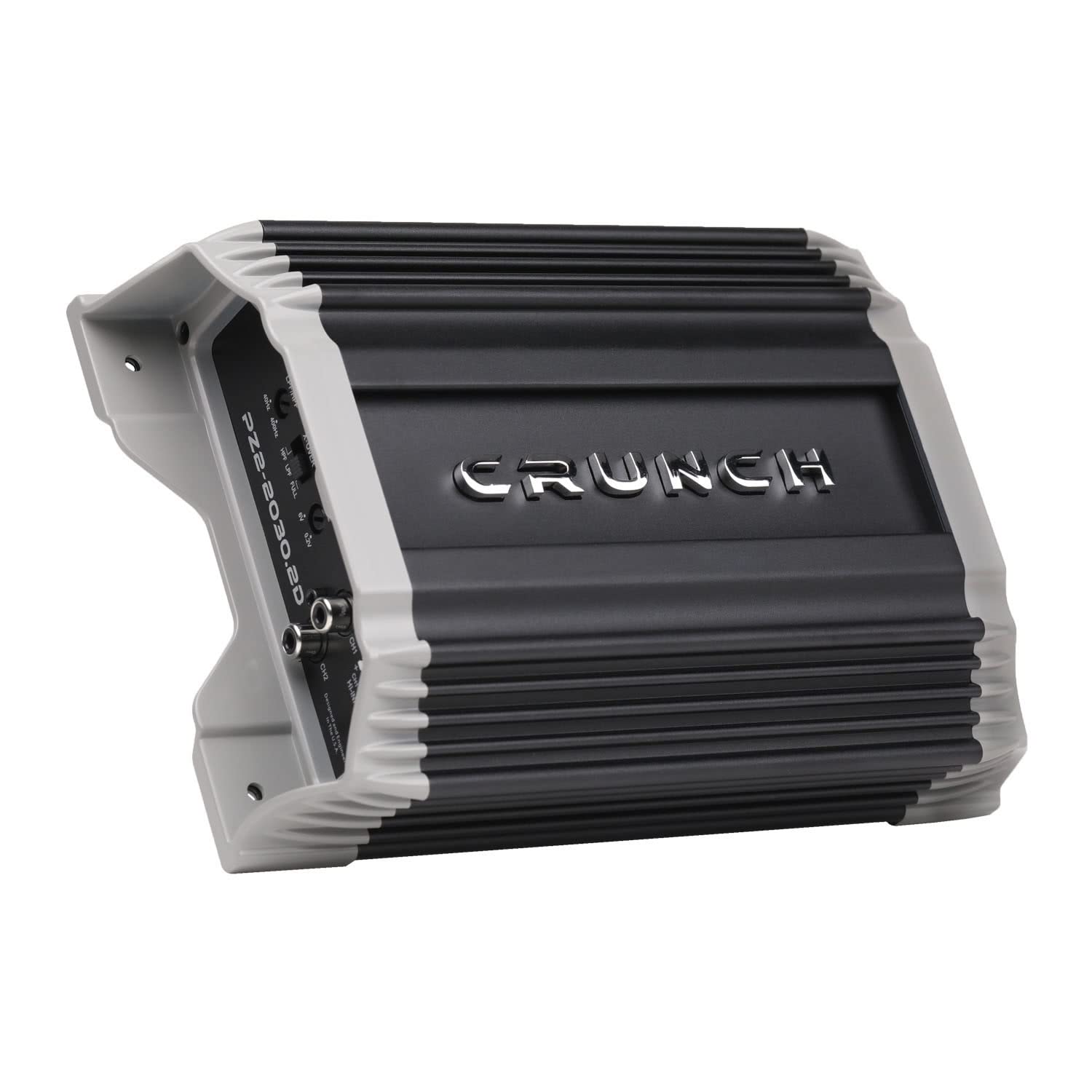 Crunch PZ2-2030.2D POWERZONE 2000 Watt Mono Amplifier, 2-Channel Car Audio Amplifier, Bass Remote Included