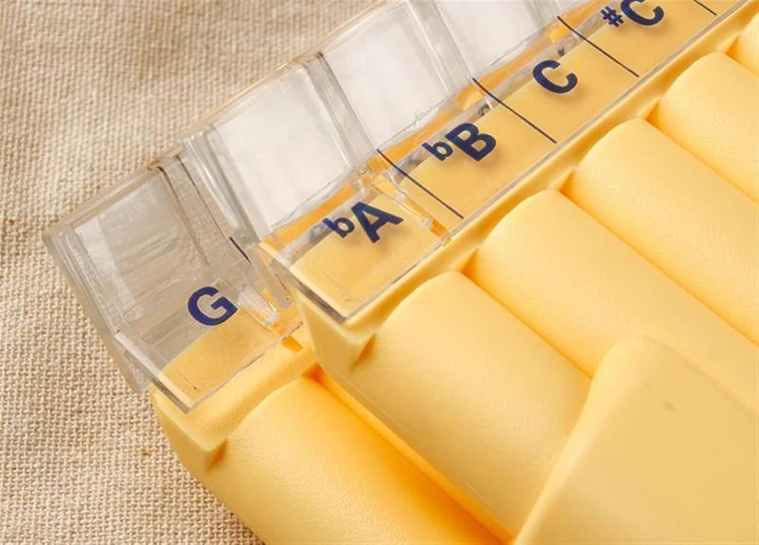 32 Pipes Pan Flute Double Pipes G Key Plastic Traditional Woodwind Musical Instrument For Musical Lover