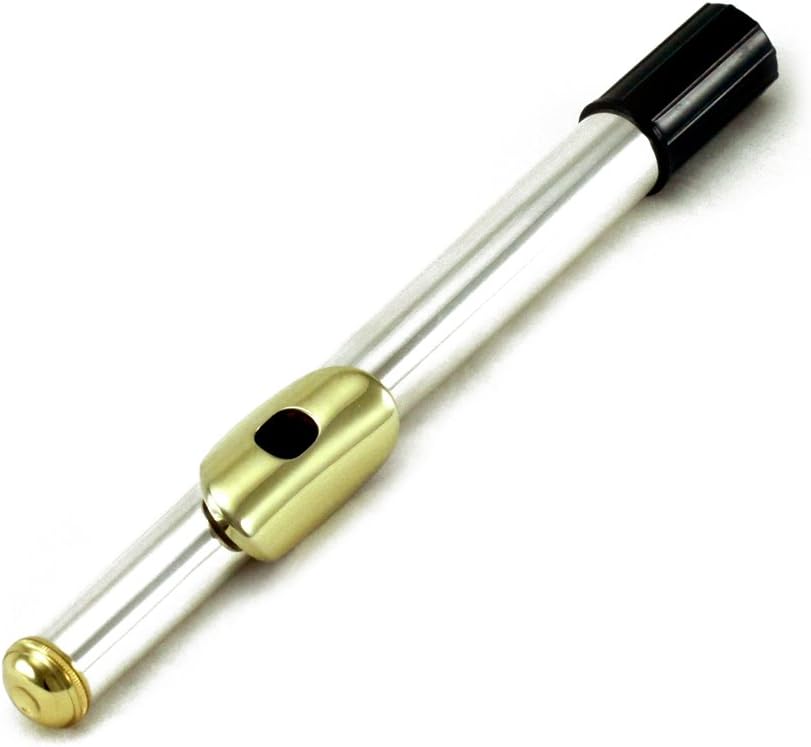 Sky Silver Plated Gold Keys Closed Hole C Flute (SKYFL101-GS)