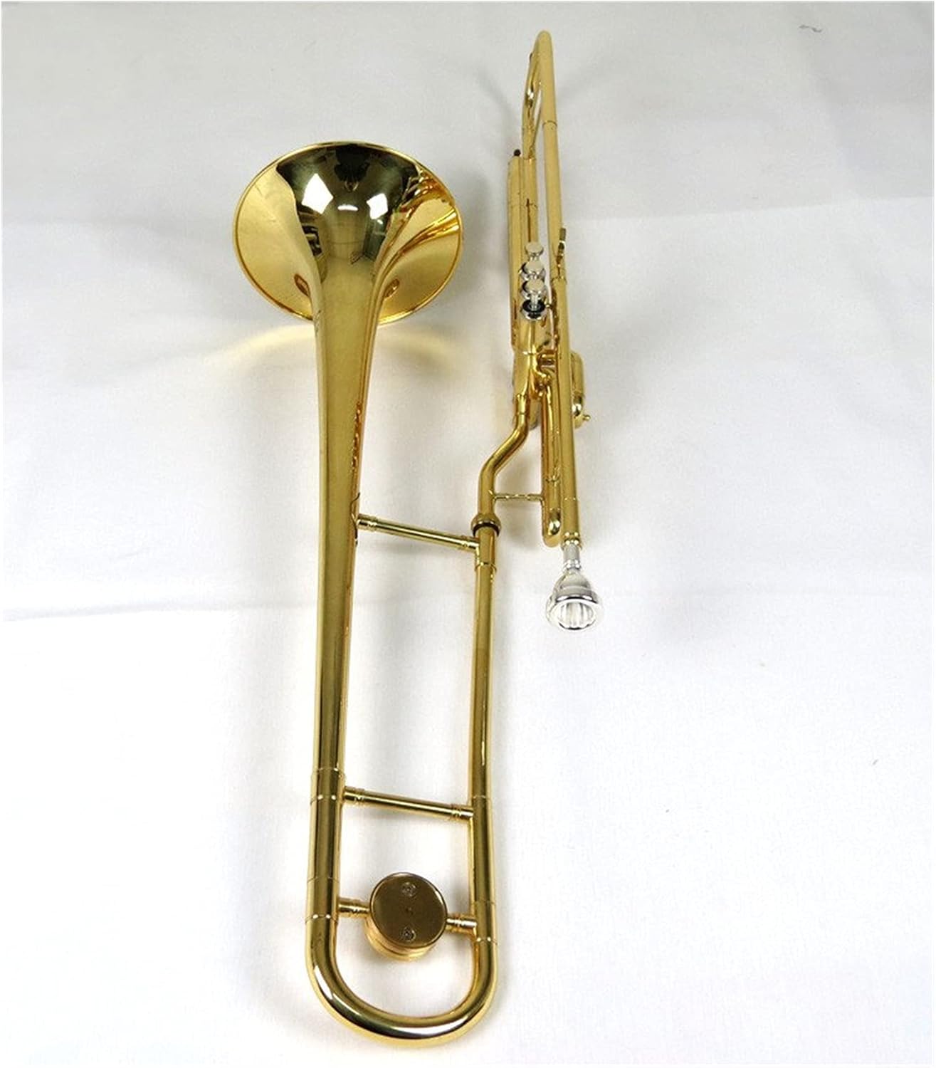 Student Trombone State Key Slide Trombone Bass Trombone Small Shank Bb/Gold Brass Bell New Trombone Kit