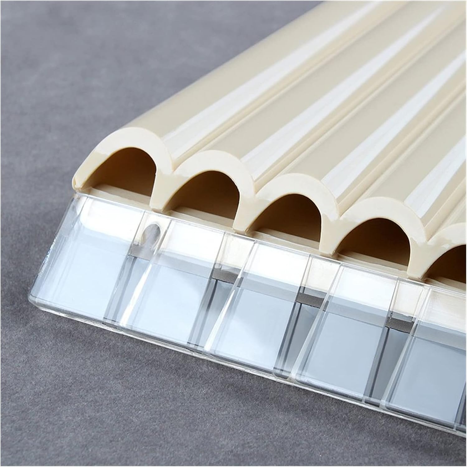 TSTS Beginner Pan Flute 16 Pipes Pan Flute Pan Pipe G Key ABS Plastic Traditional Woodwind Musical Instrument