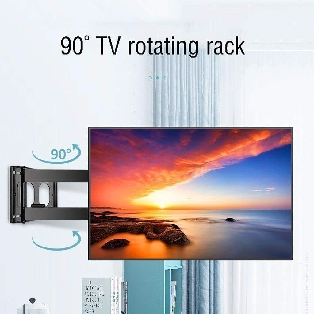 TV Wall Bracket Tv Rack Wall Mount, Swivels Tilts Bracket, For32-65Inch Flat TVs,Up to 50kg TV Stand