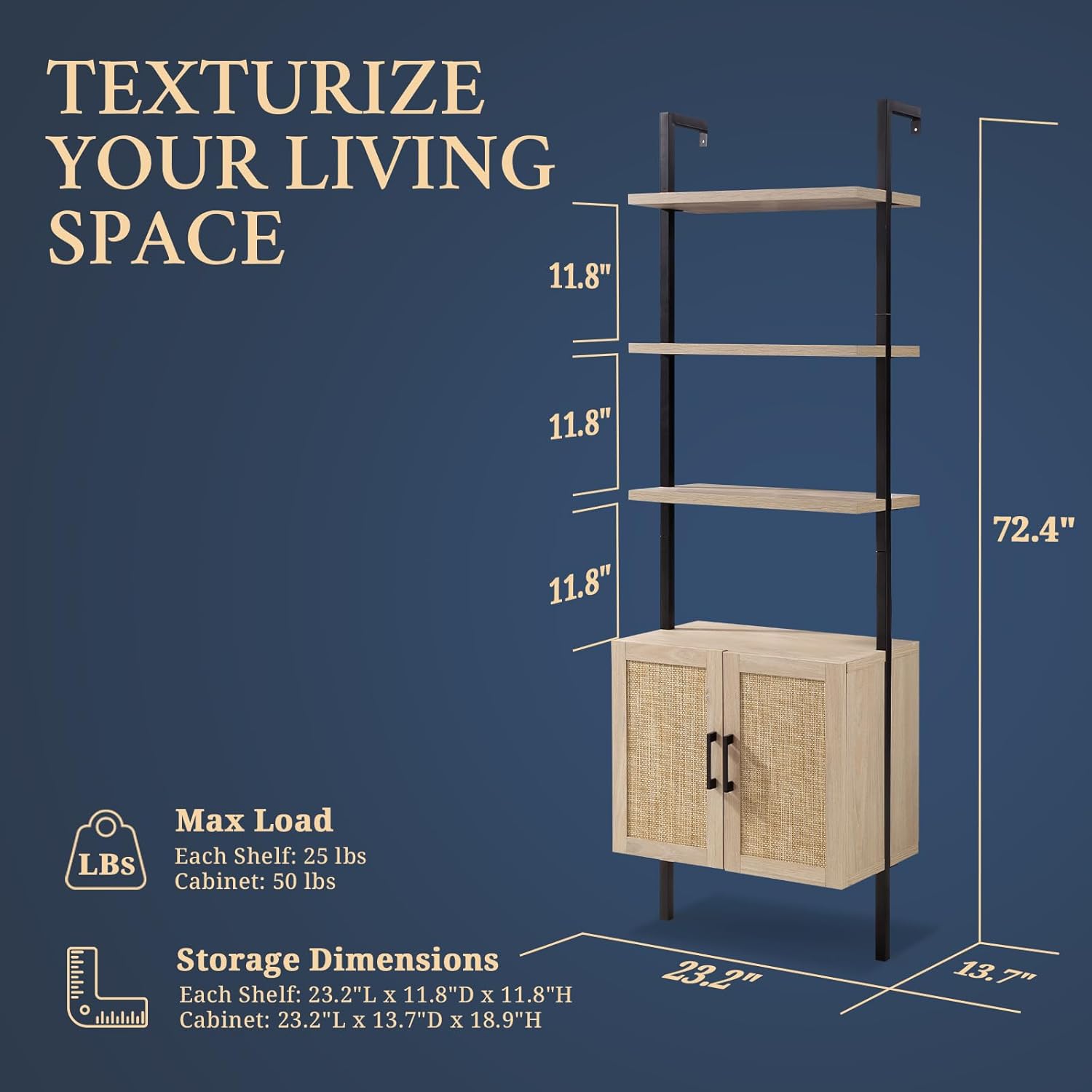 5 Tier Book Shelf, 73