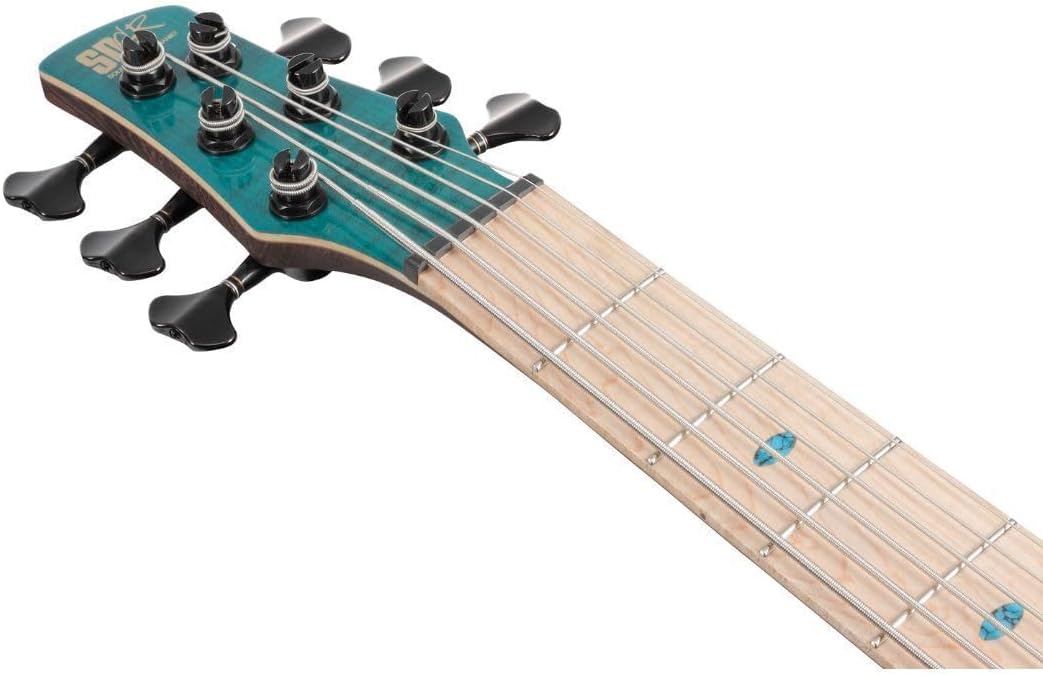 Ibanez SR Premium 6-string Electric Bass - Caribbean Green Low Gloss