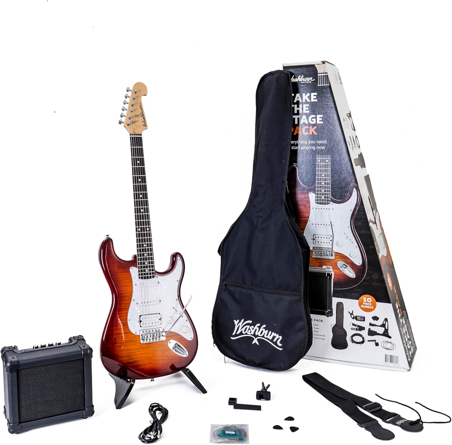 Washburn SDFSBPACK Sonamaster Take the Stage Electric Guitar Pack