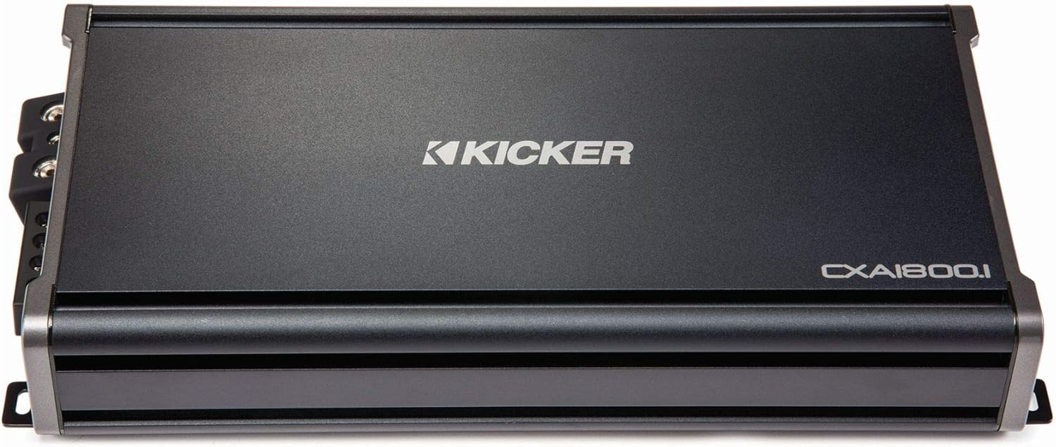 Kicker CXA1800.1 1800-Watt Mono Class D Subwoofer Amplifier