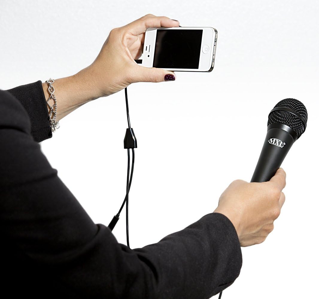 MXL Mics MM130 Handheld Microphone for Smartphones and Tablets