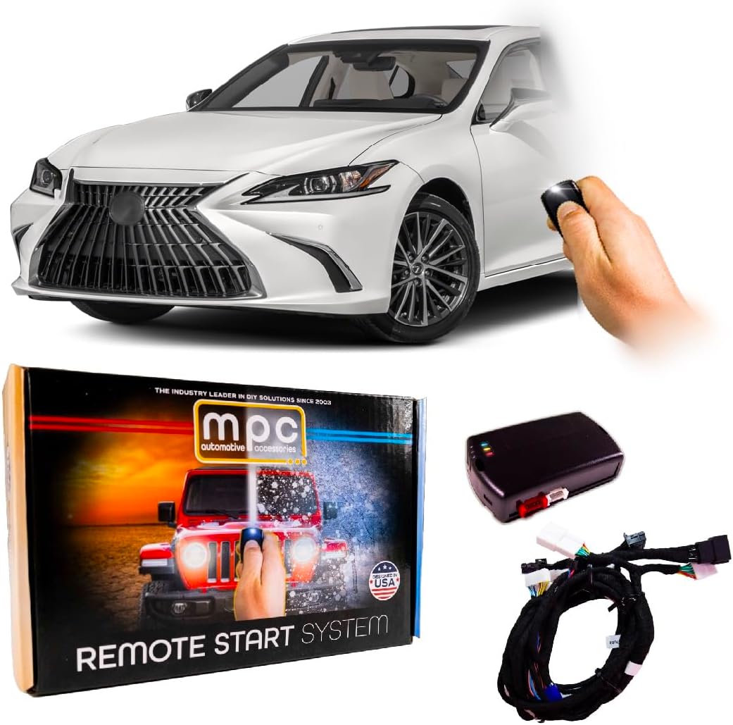 MPC Remote Starter Compatible with Lexus ES300h Hybrid 2019-2024 || Plug and Play | 3X Lock to Start || USA Tech Support
