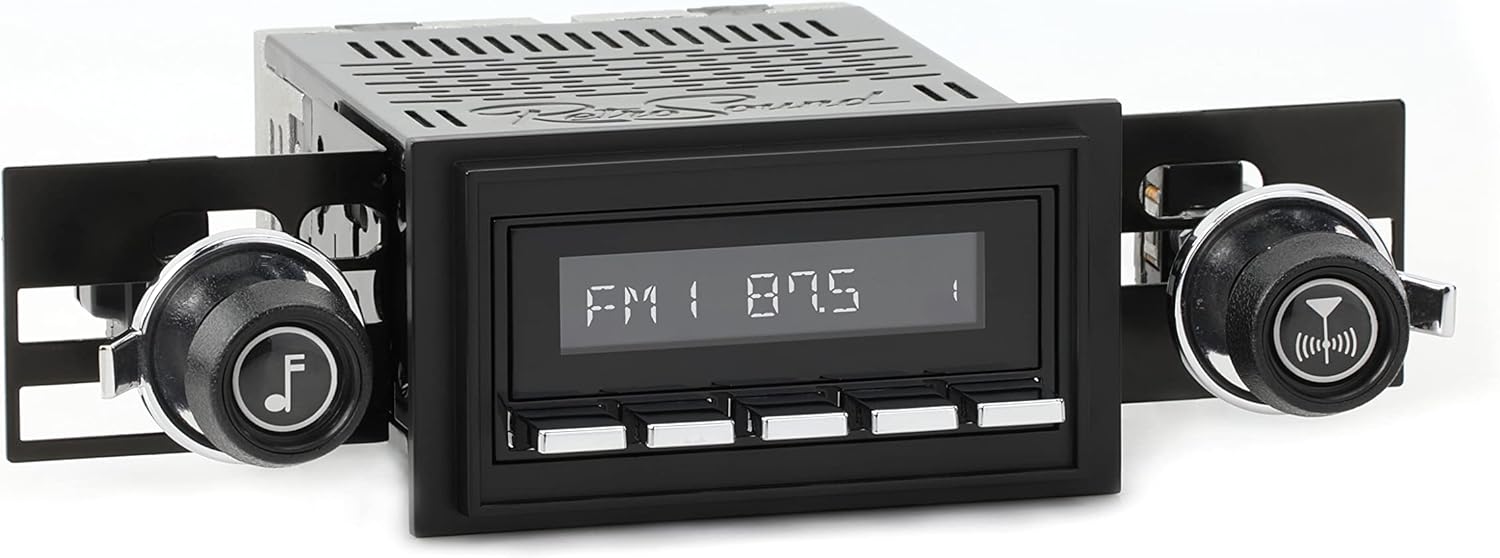 RetroRadio Compatible with 1972-76 Chevrolet Corvette Features Include Bluetooth, USB, AM/FM HBC-M2-218-37-73C