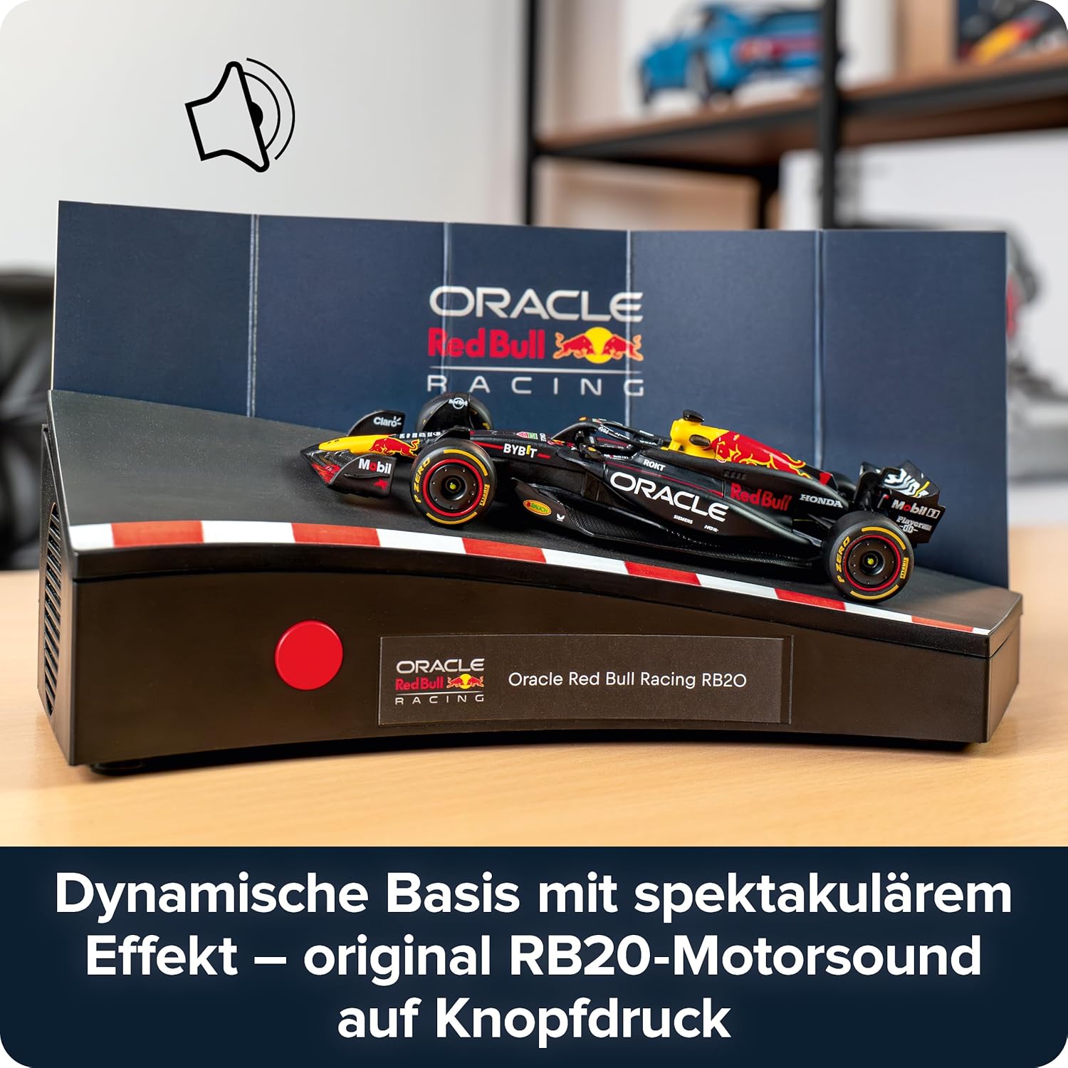 FRANZIS 67245 Oracle Red Bull Racing Advent Calendar 2025 Model Kit 1:43 Scale Includes Sound Module and 52 Page Accompaniment Book