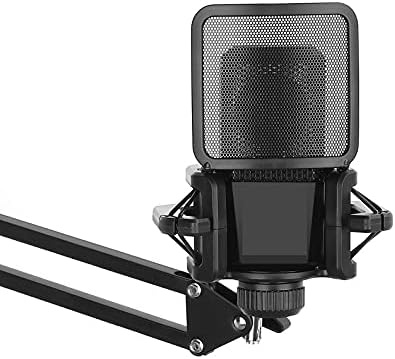 Bracket Reduce Noise Sturdy Stable Easy Install Anti Vibration Universal with Filter Screen Shock Mount Plastic for Microphones