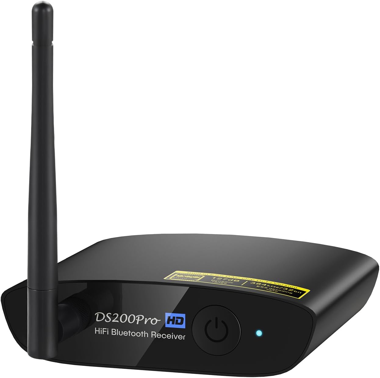 1Mii DS200Pro Bluetooth 5.3 Receiver for Home Stereo, HiFi Wireless Audio Adapter with LDAC, Built-in DAC, Long Range, Optical & RCA Outputs