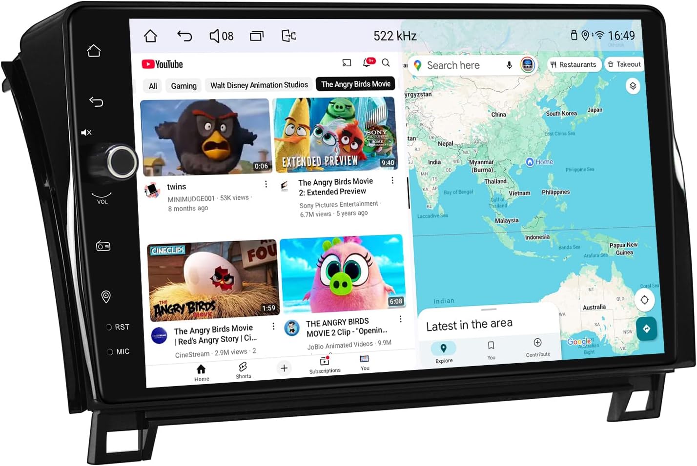 JOYING Car Radio for Toyota Tundra 2007-2013 & Toyota Sequoia 2008-2018 Android 13 Car Stereo 10.1