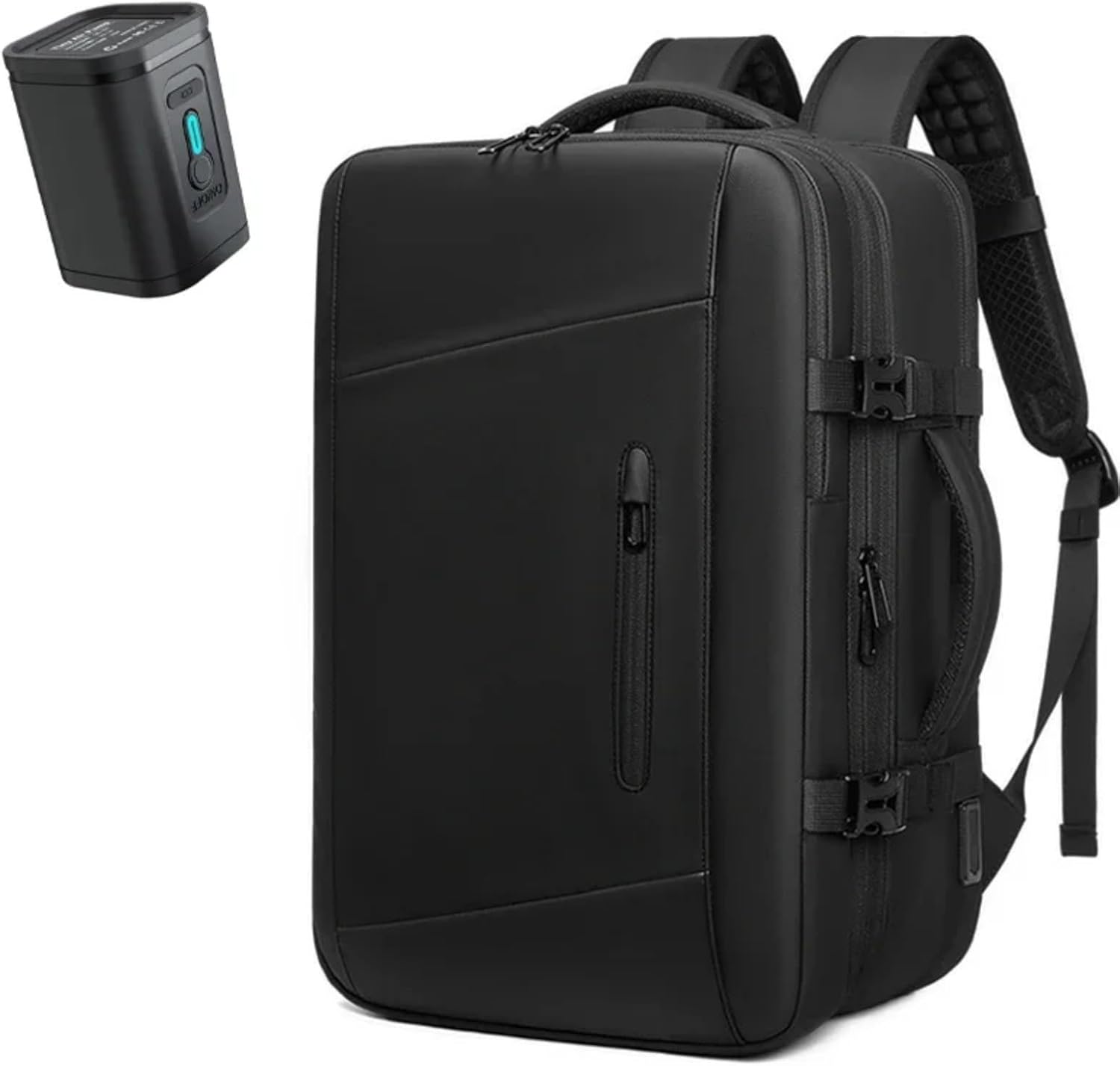 Travel Laptop Backpack 17 Inch Vacuum Compression Bag Large Capacity Business Hiking Unisex Carry On(Pumps)