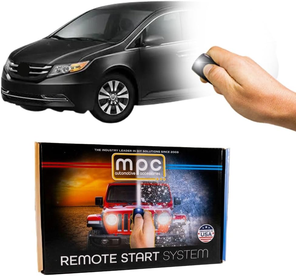 MPC Remote Start Kit Compatible with Honda Odyssey 2014-2017 || Plug and Play || Push Lock 3X to Start || USA Tech Support