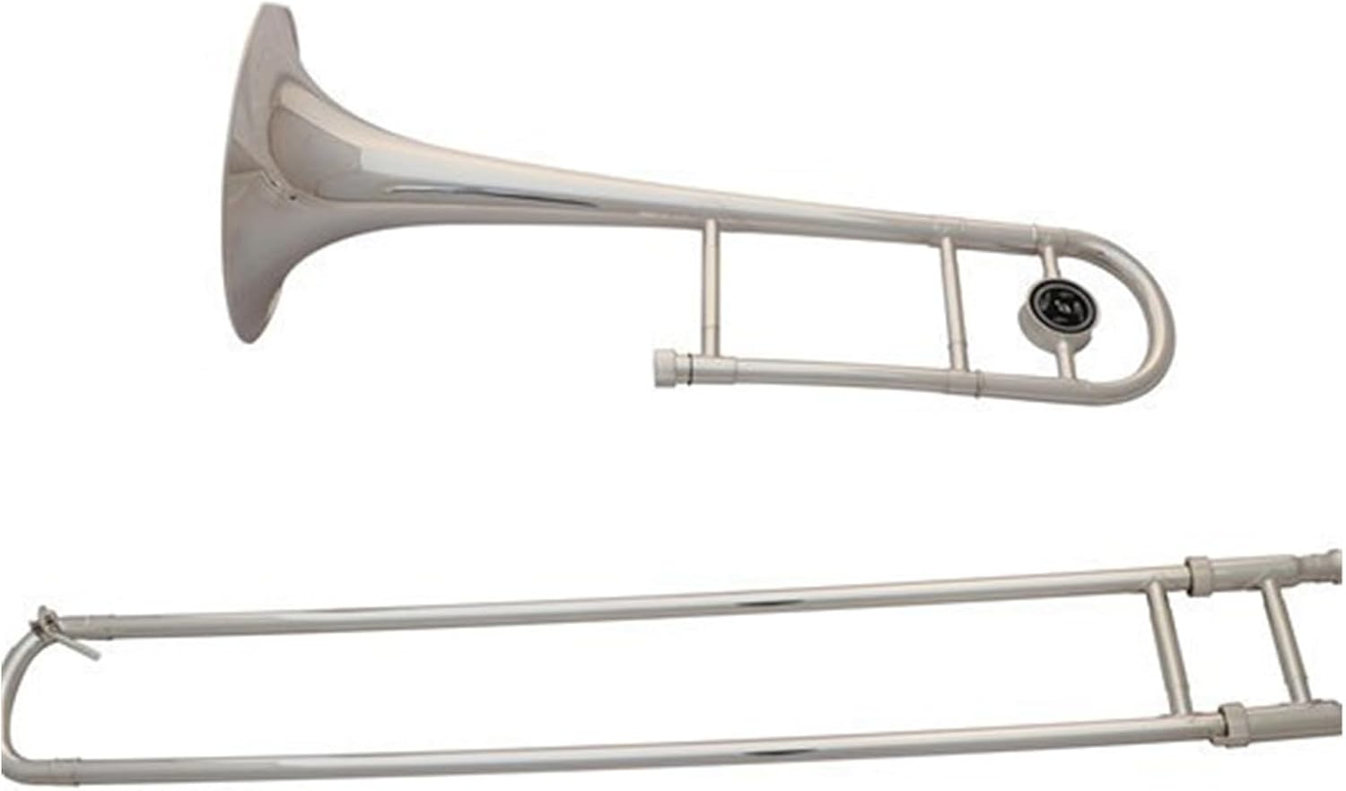 Professional B flat tenor silver plated trombone