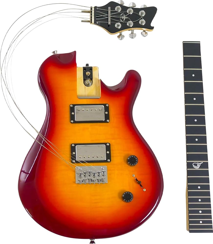 Journey Instruments OE990CB Collapsible Electric Travel Guitar – Folding 25