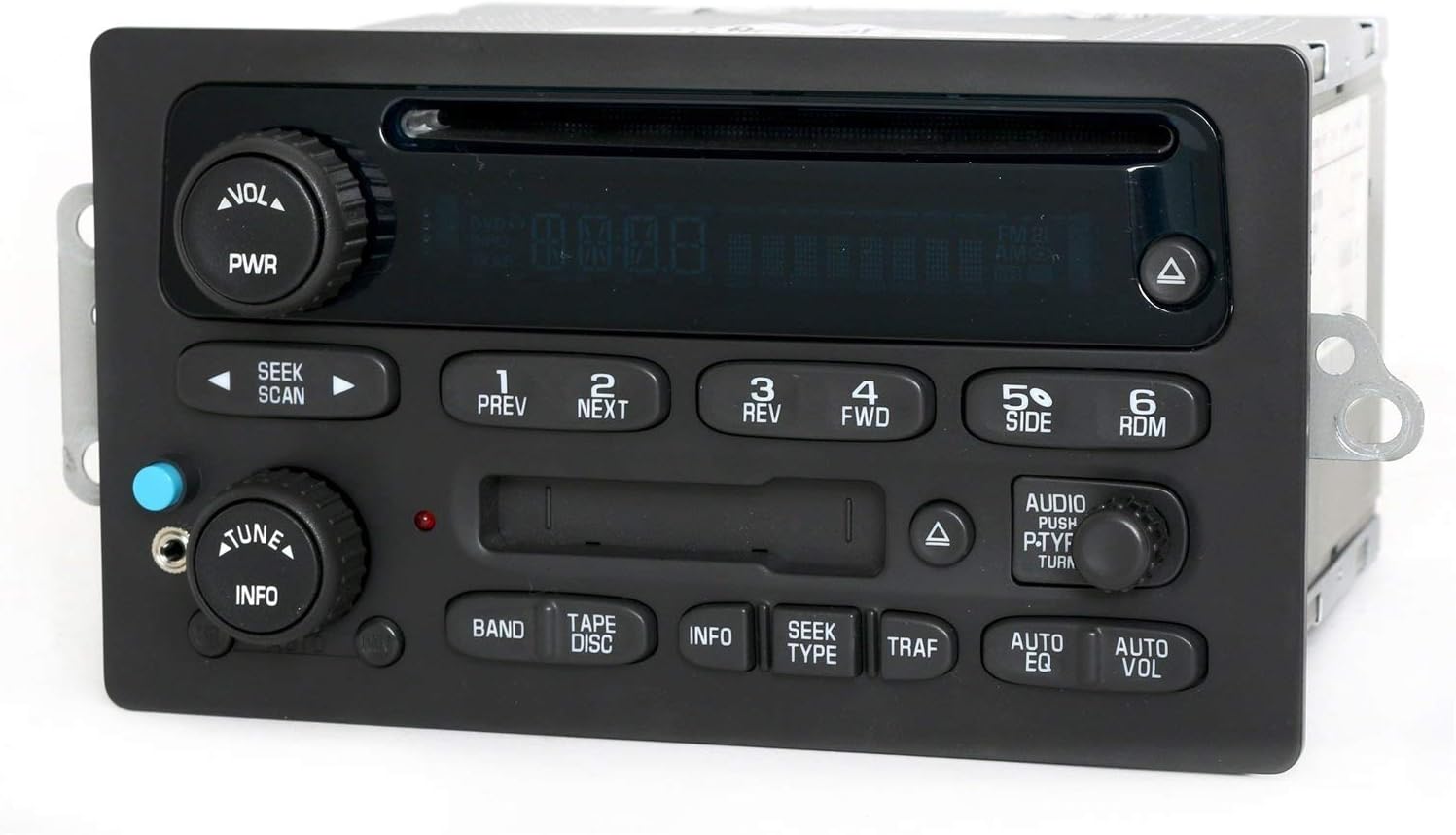 Chevy GMC 2005-09 Truck AM FM CD CS Radio w Aux Input & Bluetooth Music 10359566 (Renewed)