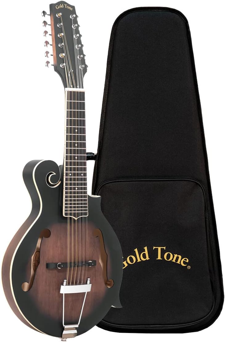 Gold Tone F-Style 12-String Mando-Guitar w/Hardshell Case