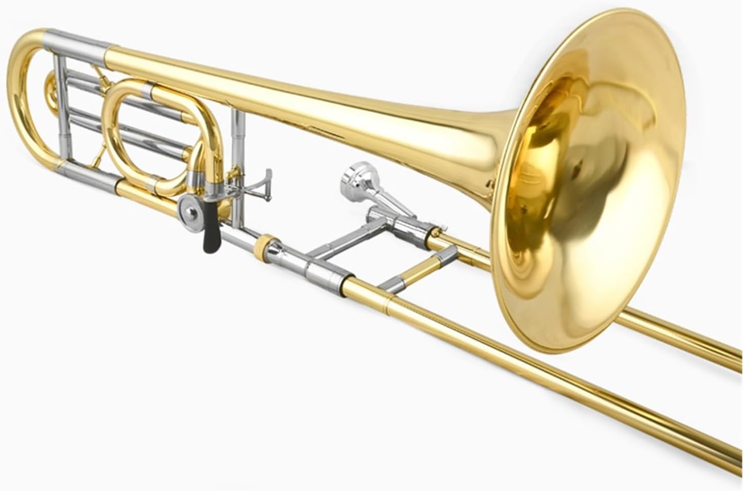 Adult Trombone Instrument Tenor Trombone In B Flat With Light Box To Play Instrument