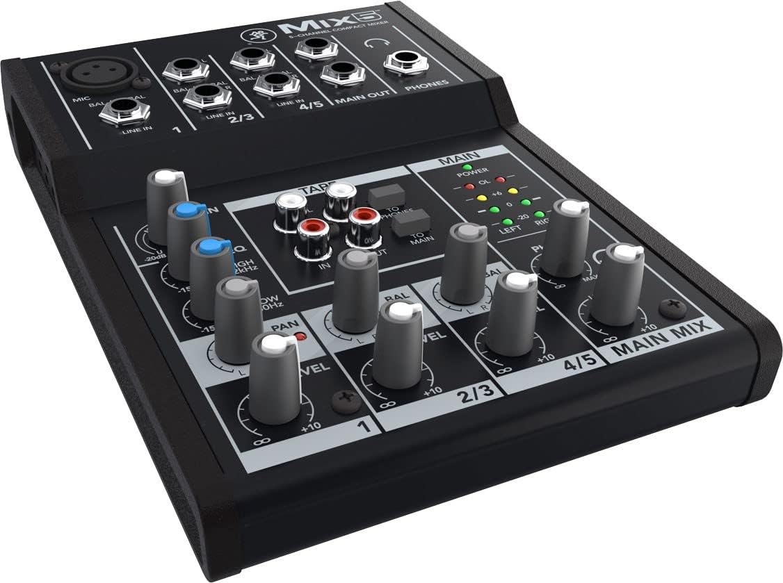 Mackie MIX5 Recording Mixer (Renewed)