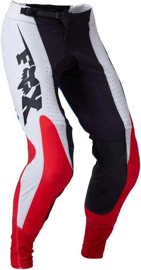 Fox Racing Flexair Unity LE Vented Pants | White/Black/Red/Blue | Sz 32