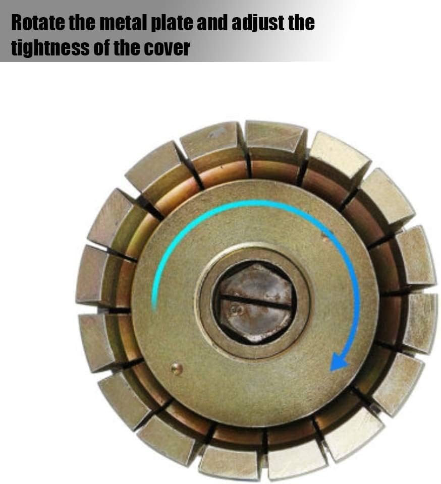 Pneumatic Oil Drum Cap Seal Crimping Machine 200L /53 Gallon Barrel Sealing Sealing Pliers Portable Capping Machine For 74mm Cap 35mm (Size : 39mm)