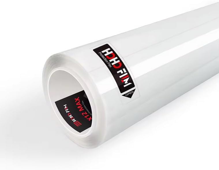HOHOFILM TPU PPF Hydrophobic Clear Paint Protection Film Self Healing Car Clear Glossy Wrap Film (X12 MAX, 60