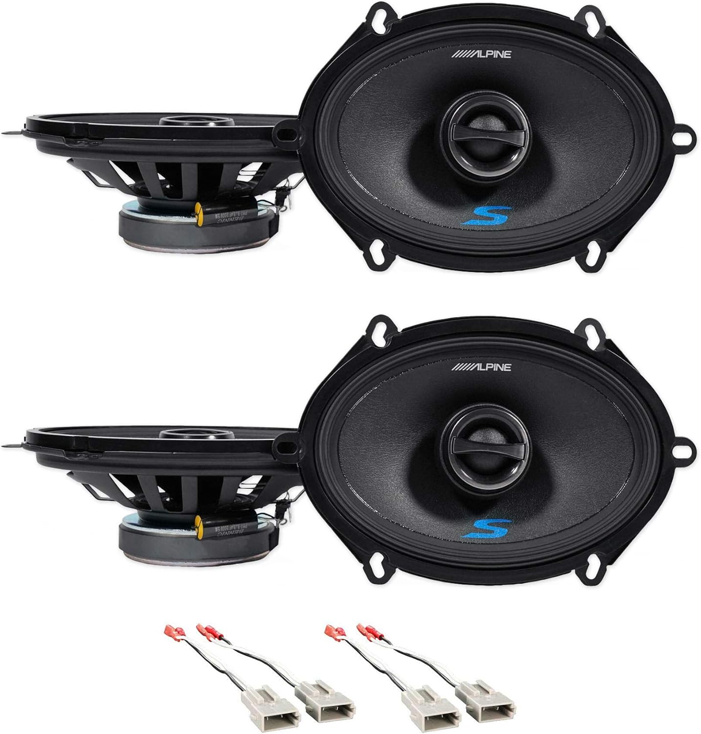Pair ALPINE S-S57 230 Watt 5x7
