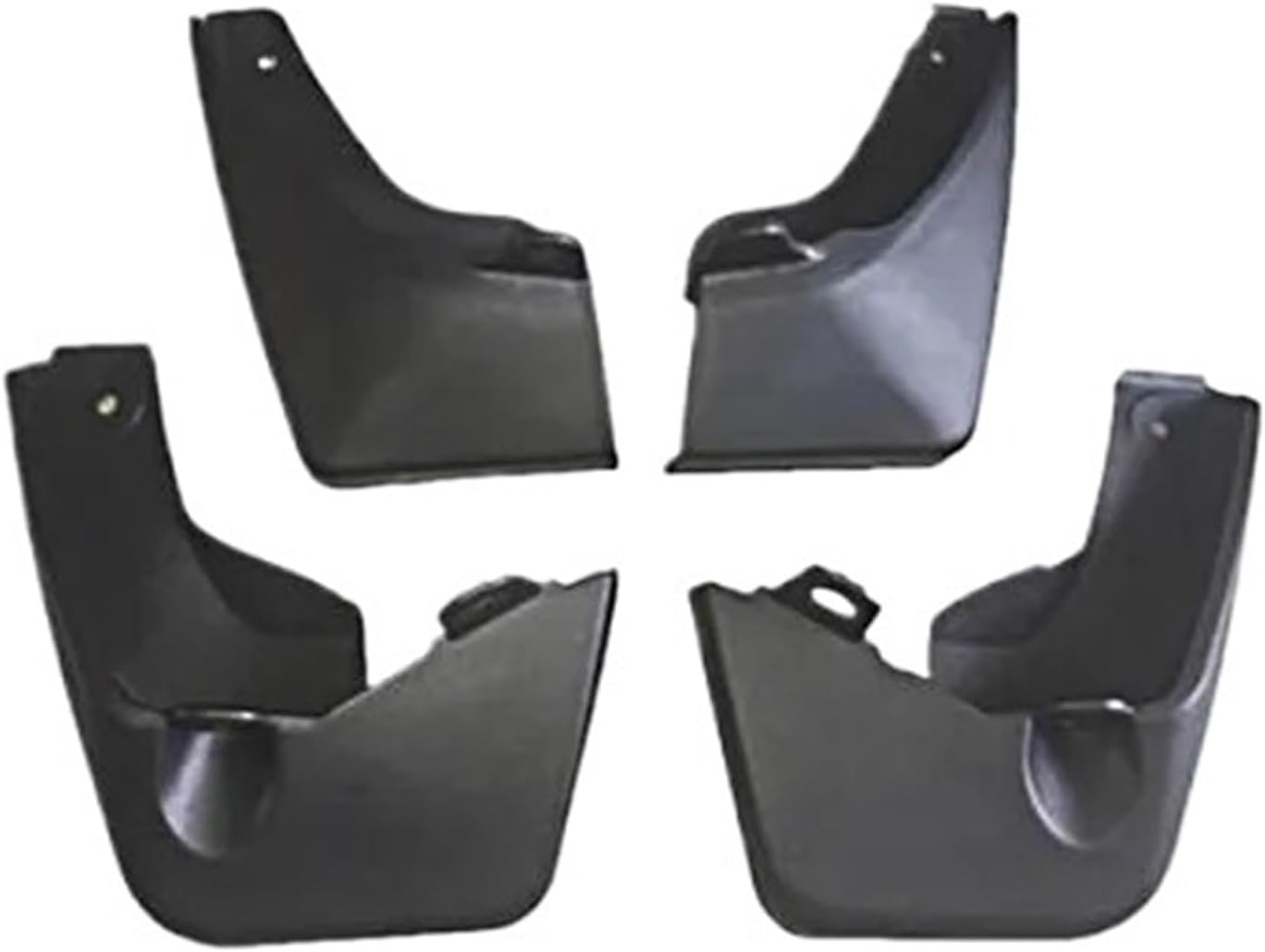 4pcs Front & Rear Car Mud Flaps Guards Tyre Flaps Splash Guard Mudguards Compatible for Toyota Aqua Axio 2011-2018