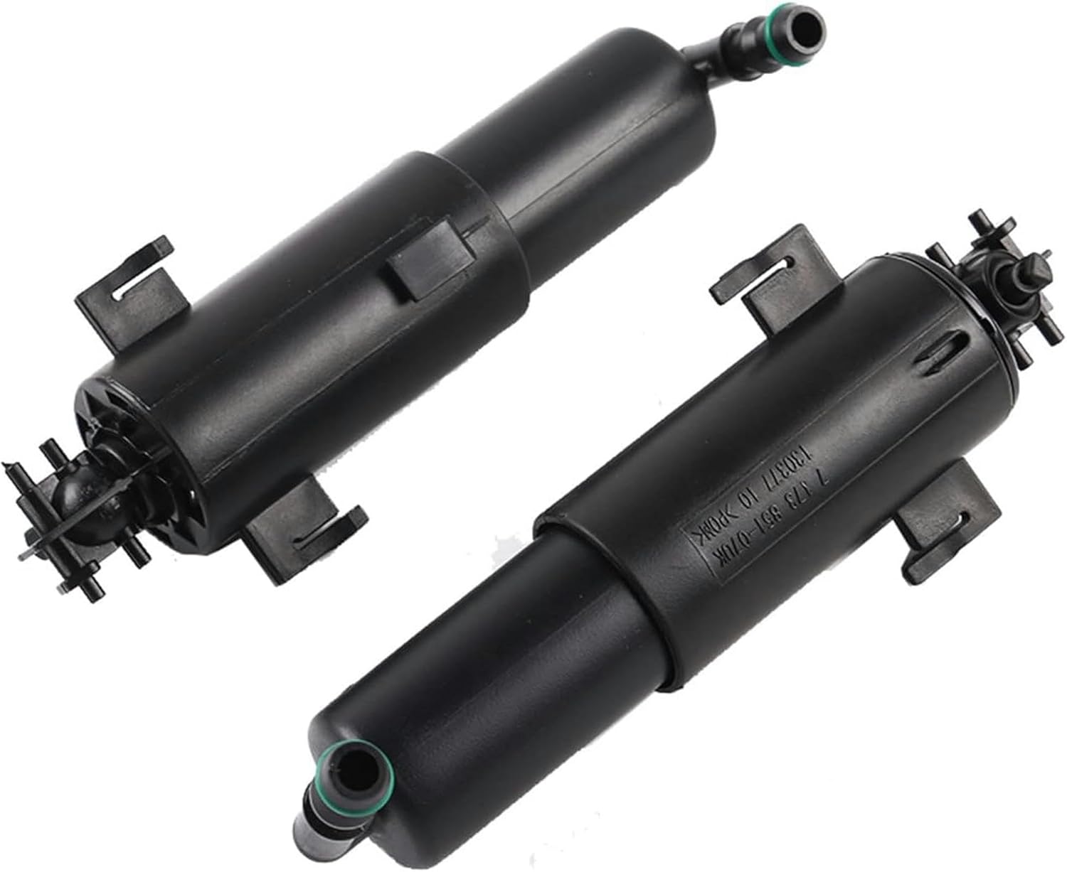 Car Headlight Washer Nozzle 2Pcs Car Headlight Washer Nozzle Head Light Cleaning Water Sprayer 61677173851 61677173852 for BMW for E70 for X5 2007-2013