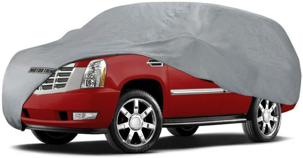 BDK All Weather Guard - Van SUV Car Cover for Compact/Small SUV Van Crossovers (Premium 4-Season)