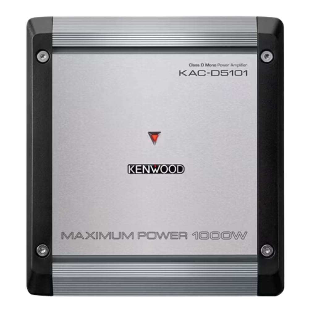 Kenwood KAC-D5101 1000W Mono Amp (Renewed)