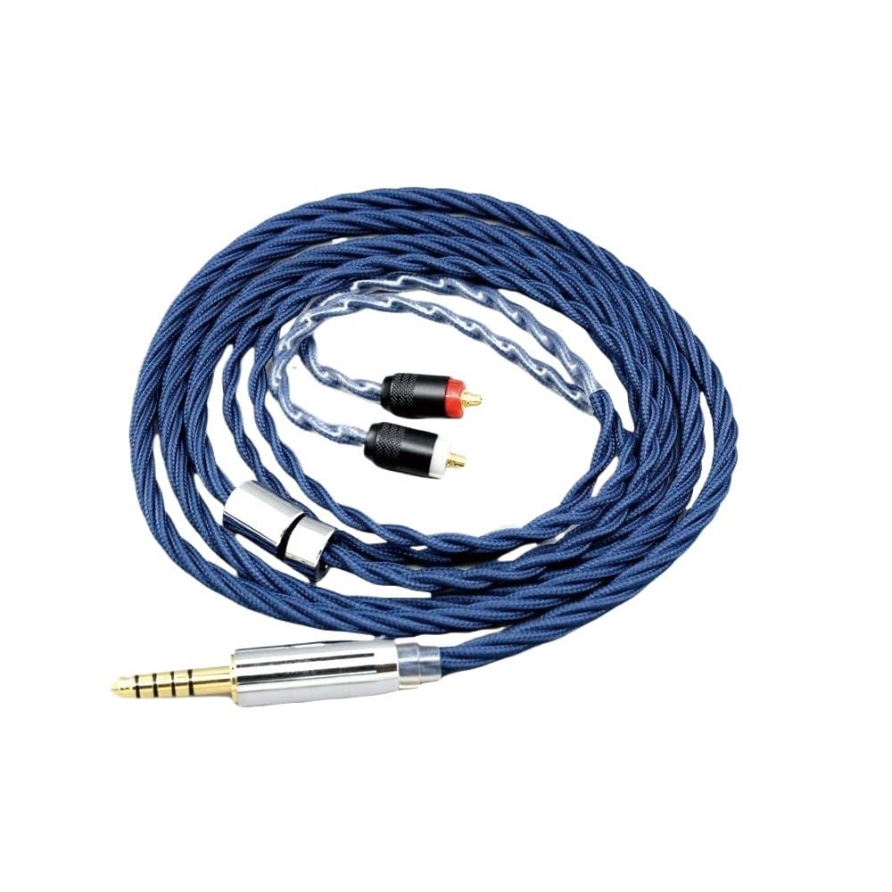 99% Pure Silver OCC Graphene for XBA-H2 XBA-H3 xba-A3 xba-A2 Alloy Full Sleeved Earphone Cable 8625(XLR 4 Pole Male,300cm)