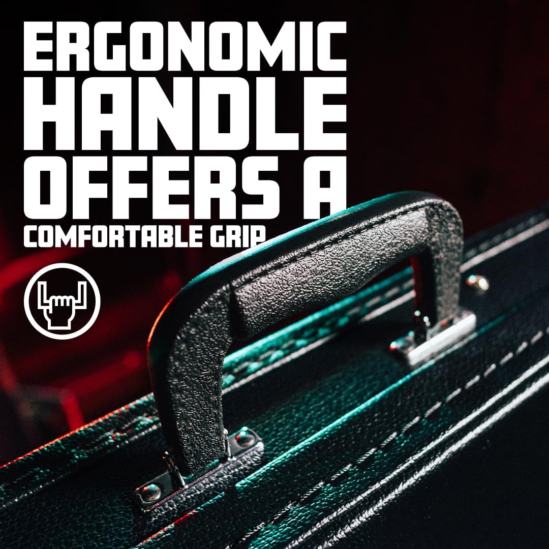 Gator Cases Traditonal Series Hard-Shell Wood Case for 6 or 12-String Dreadnought Style Acoustic Guitars, (GWE-DREAD 12)