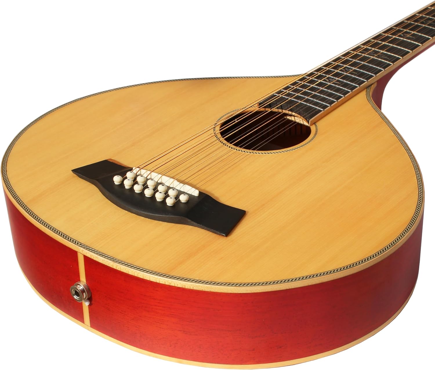 Batking Bouzouki, 12 Strings Bouzouki Guitar with EQ (12 Strings)