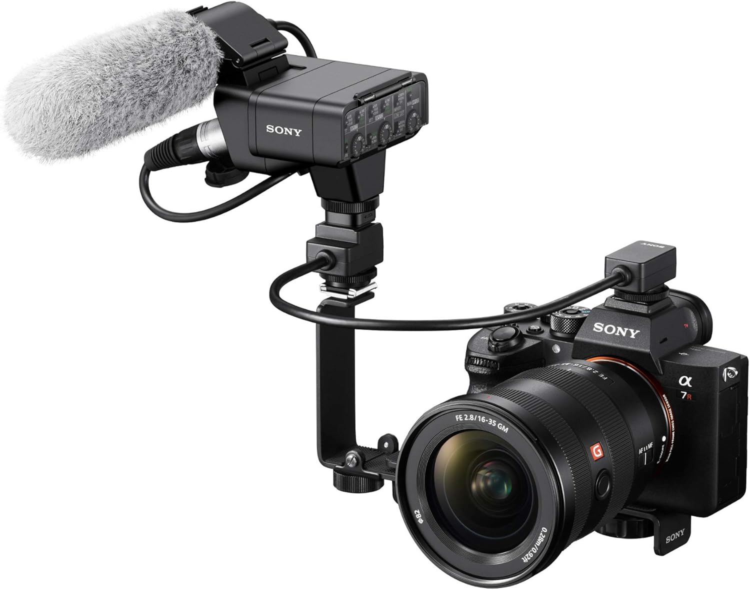 Sony Digital XLR Adaptor Kit with Microphone - XLR-K3M