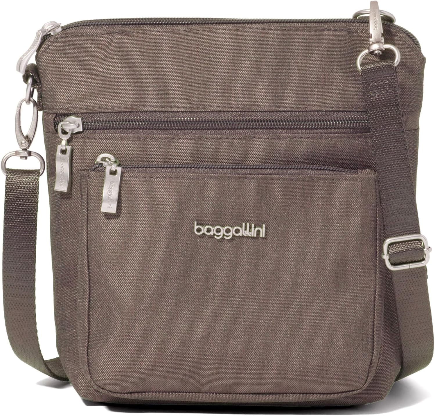 Baggallini Modern Pocket Crossbody Bag for Women, 8.5