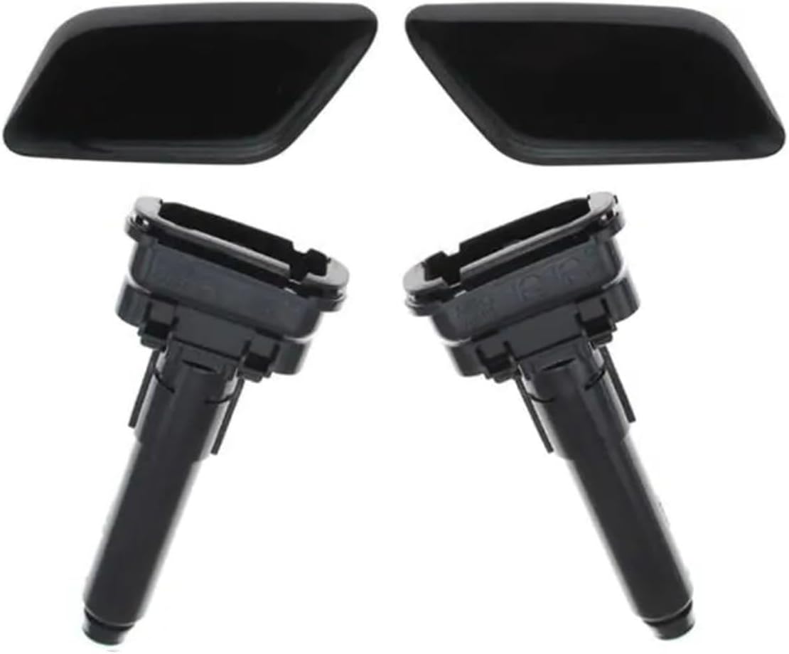 Headlamp Water Jet Compatible with for Patrol 2013-2024 28642-3ZD0A 28658-3ZD1A 28659-3ZD1A 286413ZD0A Front Headlight Washer Sprayer Nozzle with Cover Cap