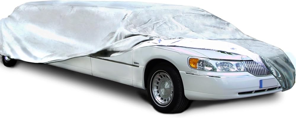 EliteShield ShieldAll Limo Cover, Heavy Duty UV Resistant Weatherproof Limousine Car Cover for Mercedes-Maybach, Cadillac, Lincoln, Rolls-Royce, Bentley and More, Fits up to 28ft Long